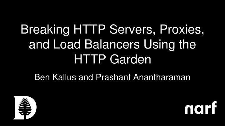 breaking http servers proxies and load balancers
