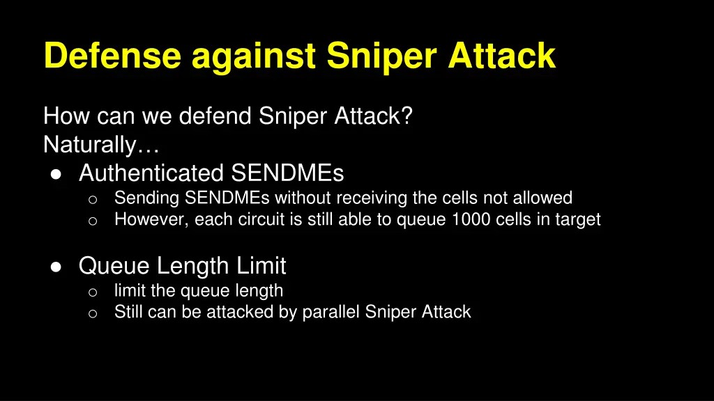 defense against sniper attack 1