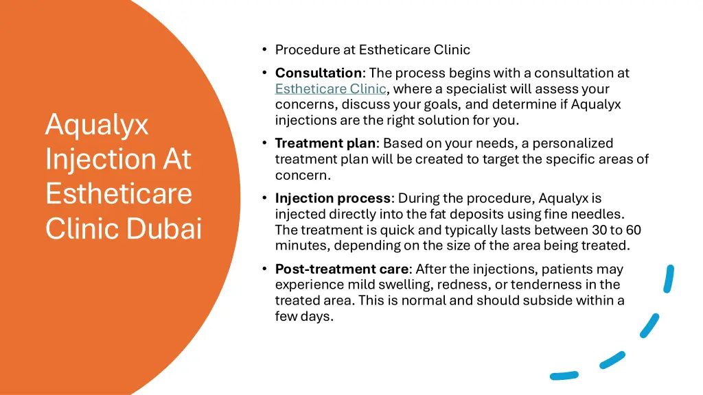 procedure at estheticareclinic consultation