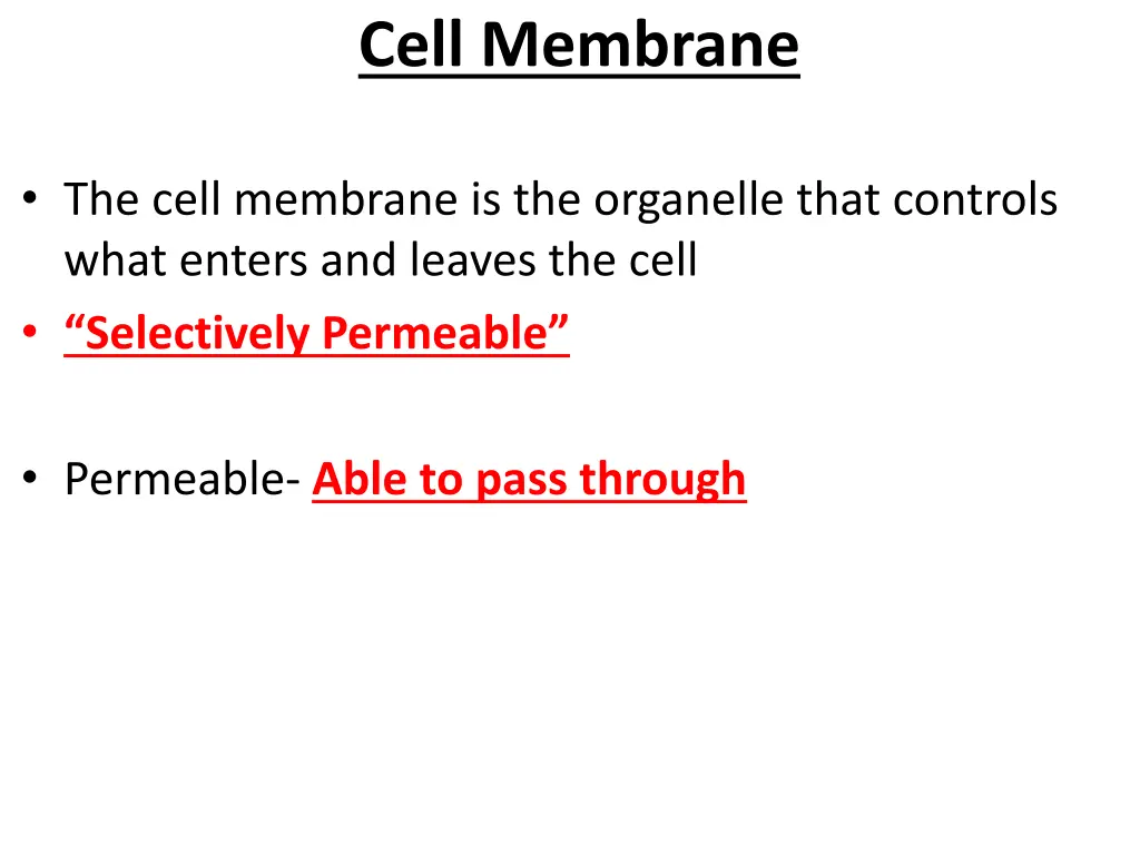 cell membrane