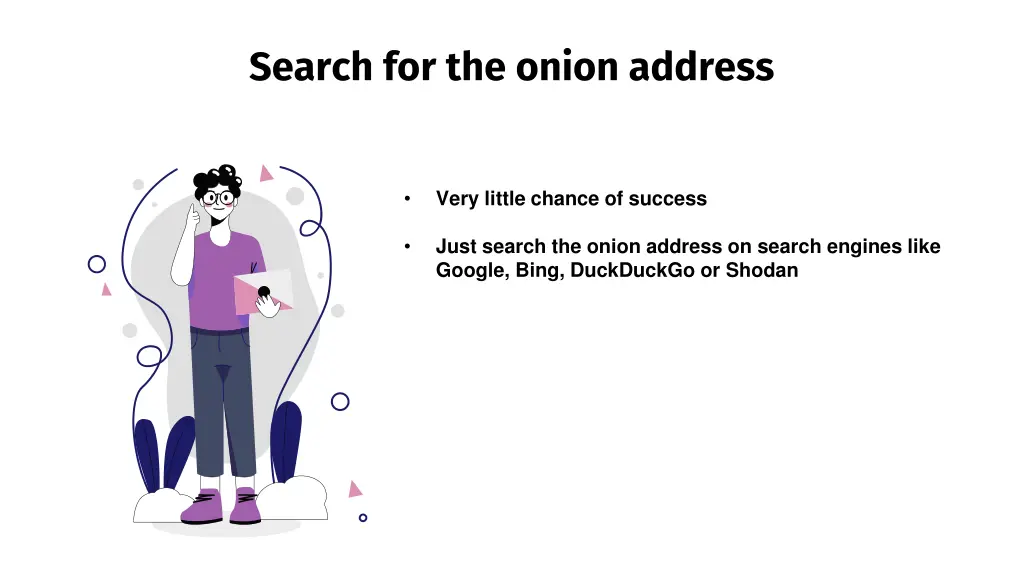 search for the onion address