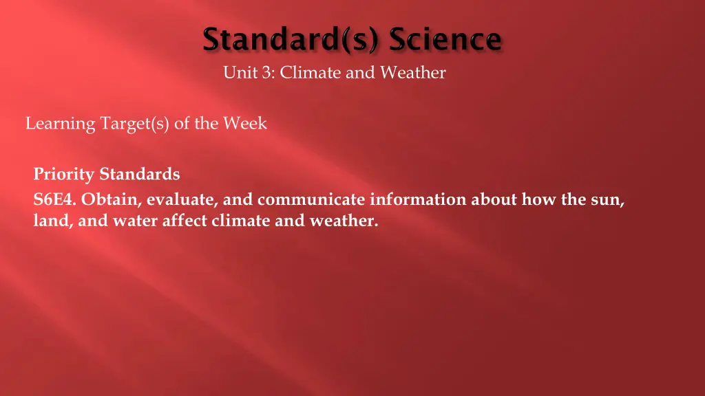 unit 3 climate and weather