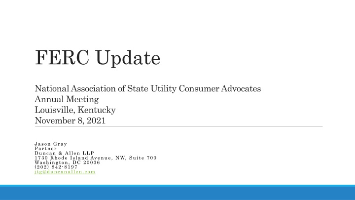 ferc update