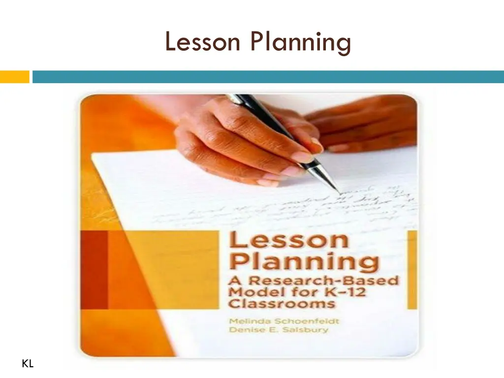 lesson planning