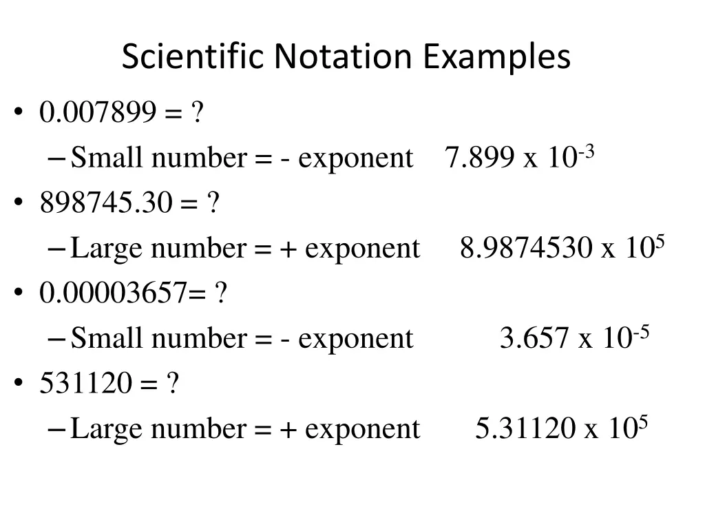 scientific notation examples 0 007899 small