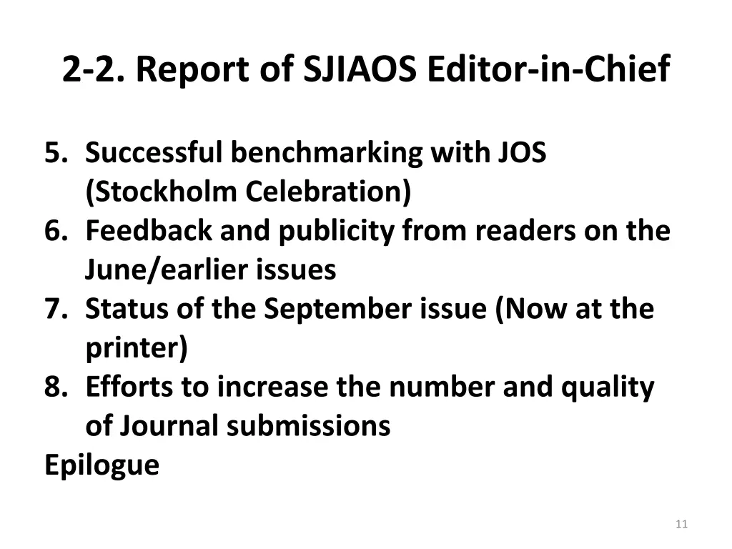 2 2 report of sjiaos editor in chief 1