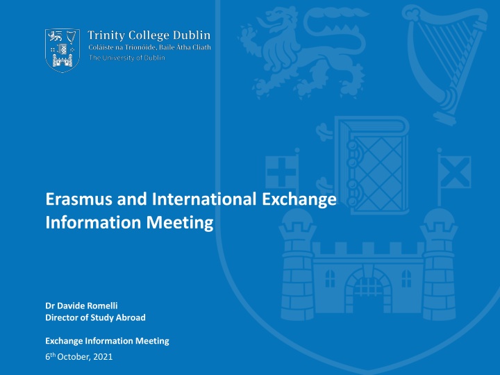 erasmus and international exchange information