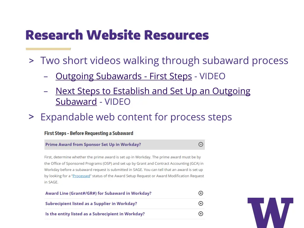 research website resources