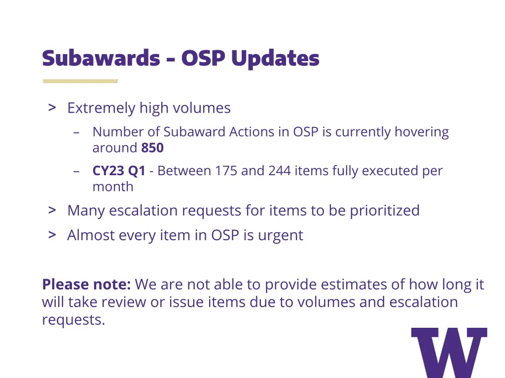 subawards osp updates