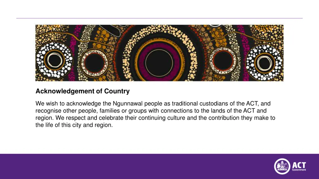 acknowledgement of country