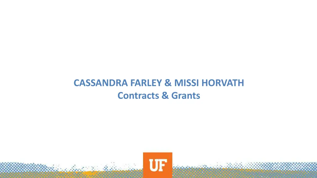 cassandra farley missi horvath contracts grants