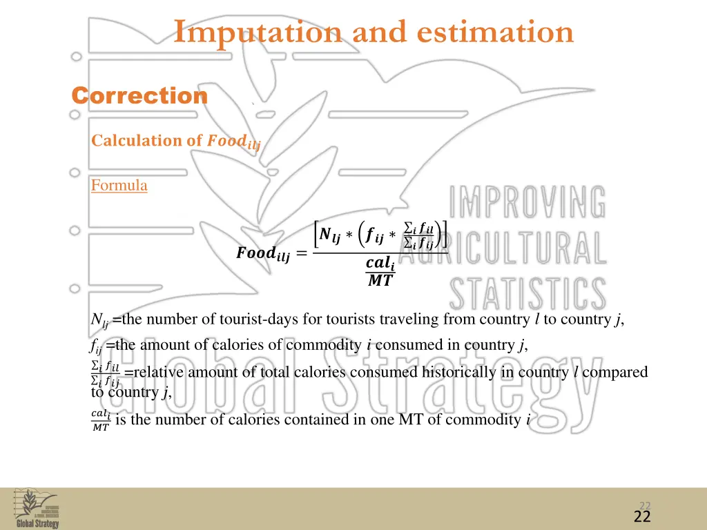 imputation and estimation 12