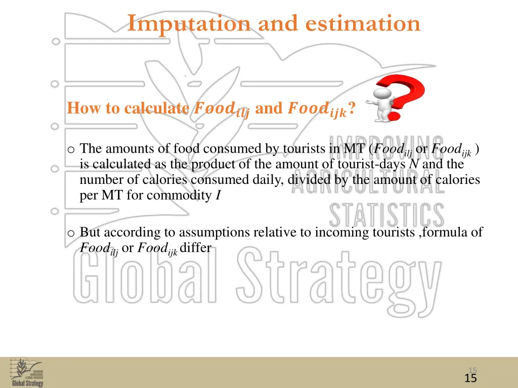 imputation and estimation 5