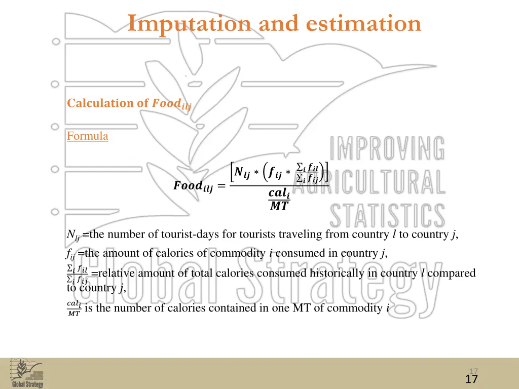 imputation and estimation 7