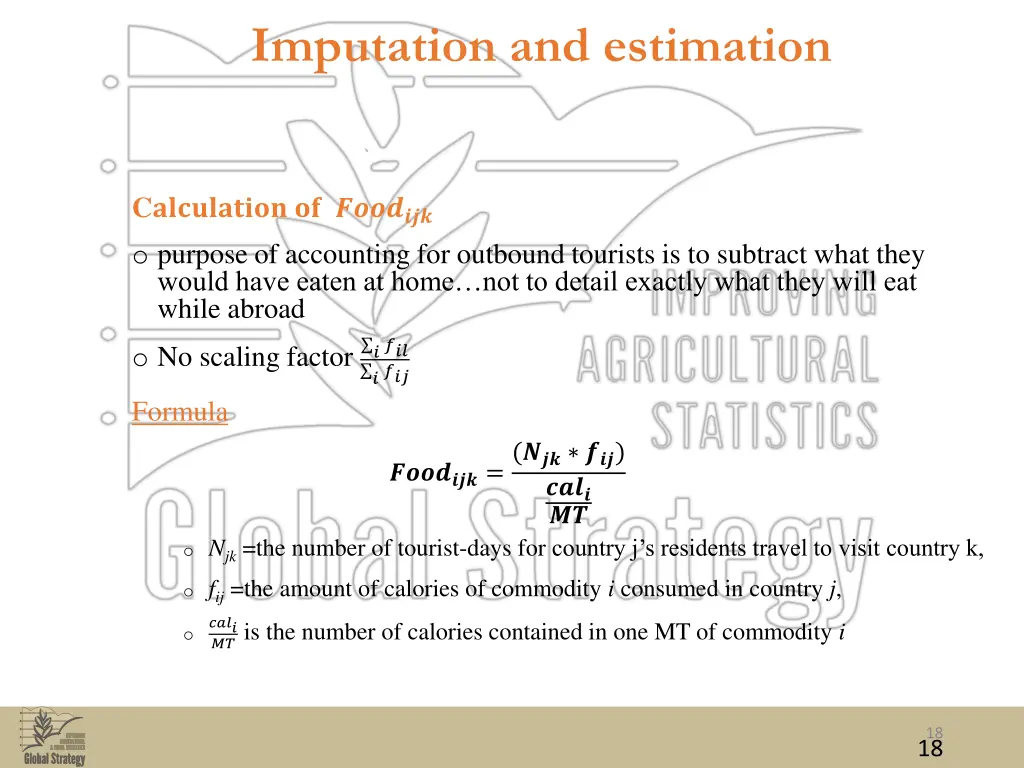 imputation and estimation 8