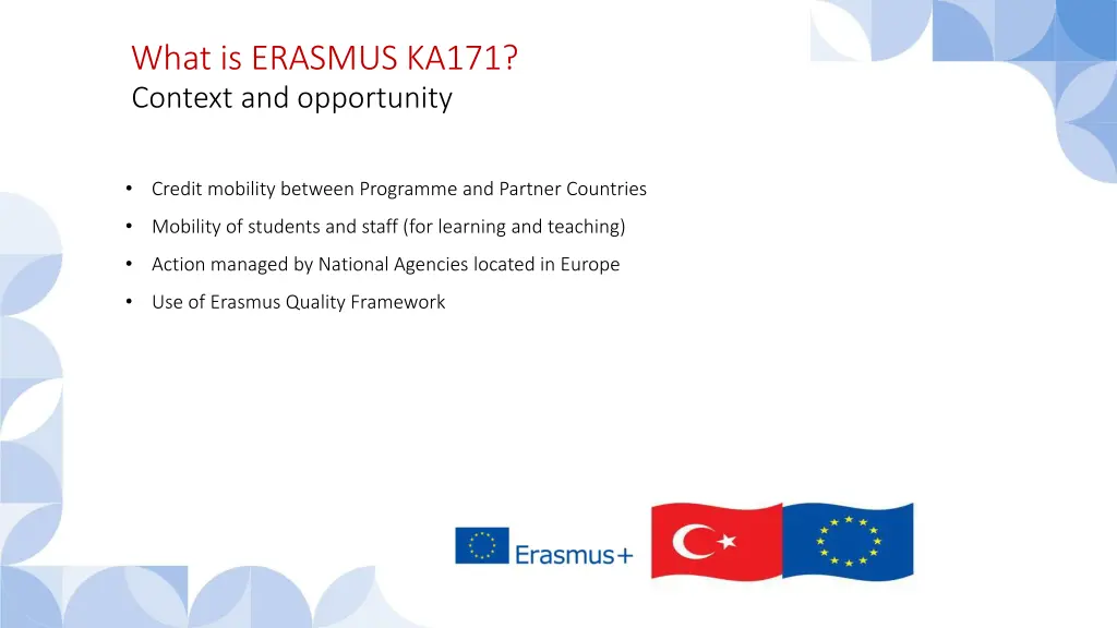 what is erasmus ka171