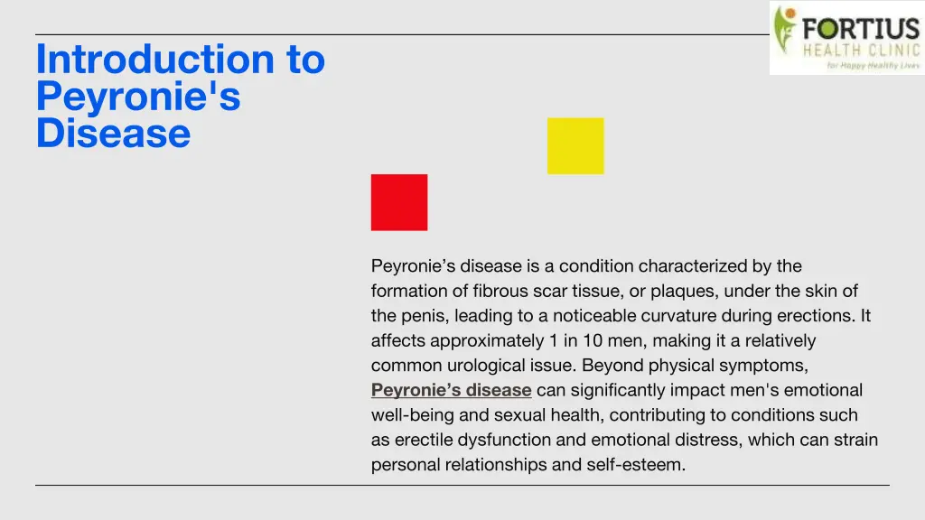 introduction to peyronie s disease