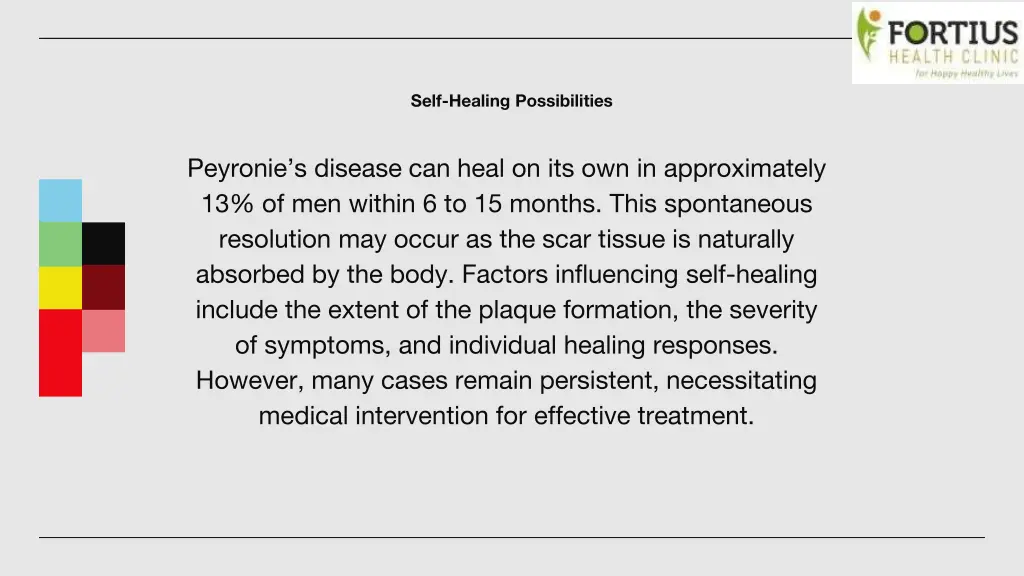 self healing possibilities