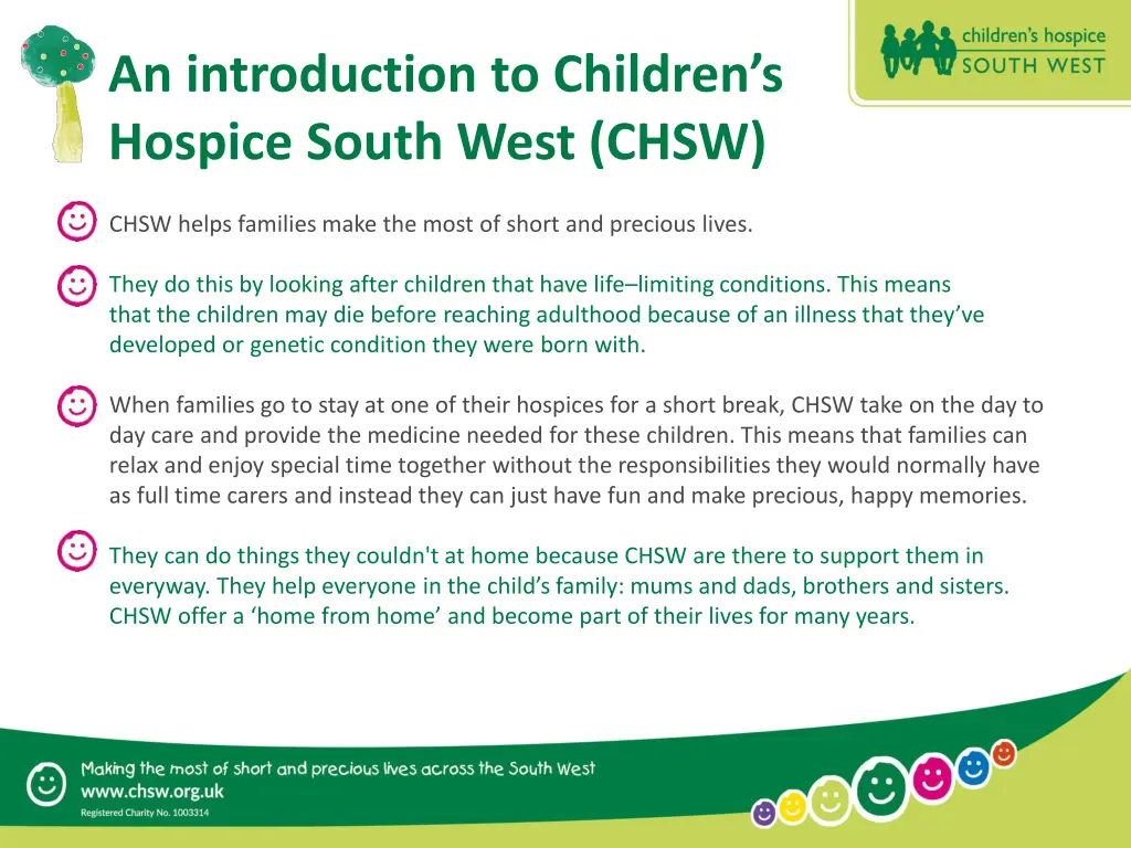 an introduction to children s hospice south west