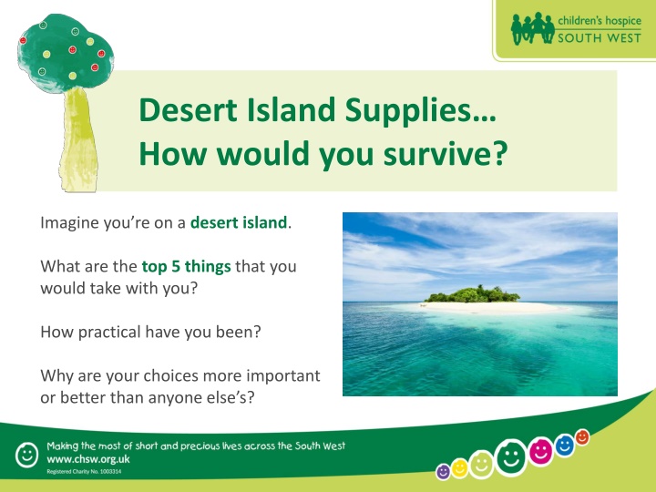 desert island supplies how would you survive