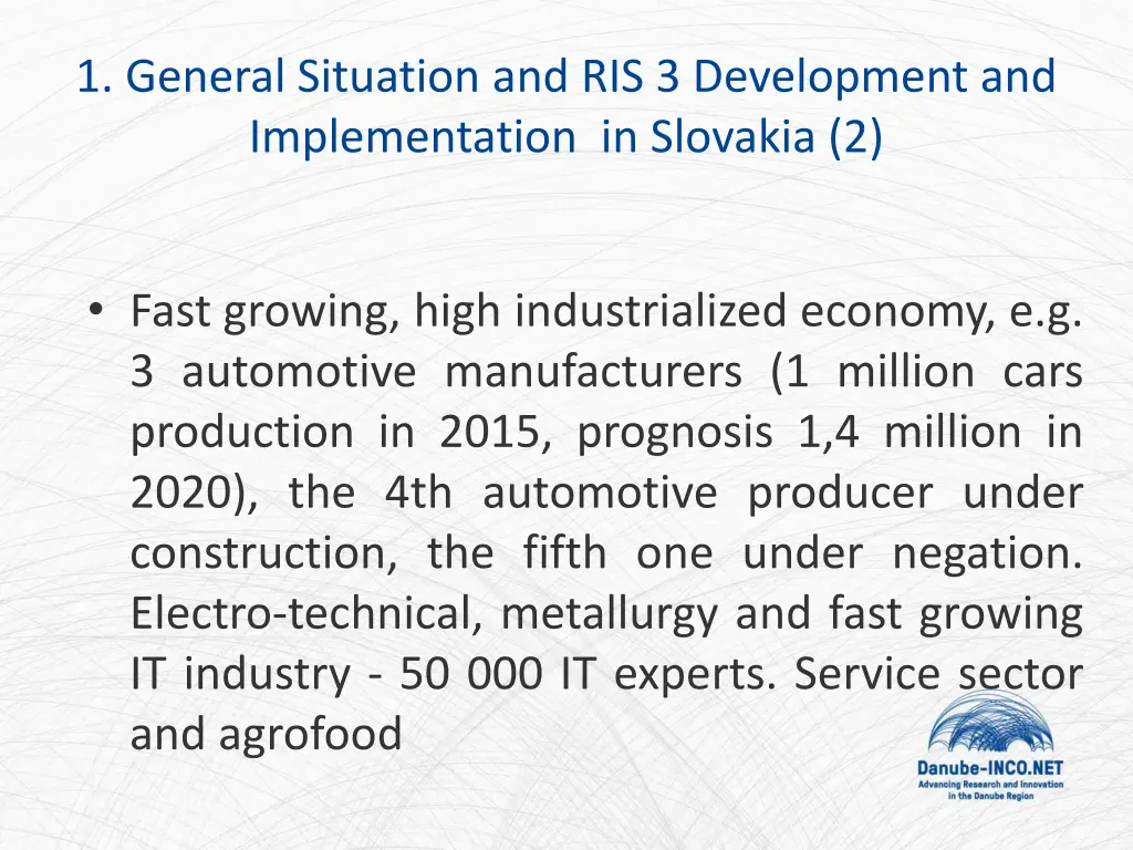 1 general situation and ris 3 development 1