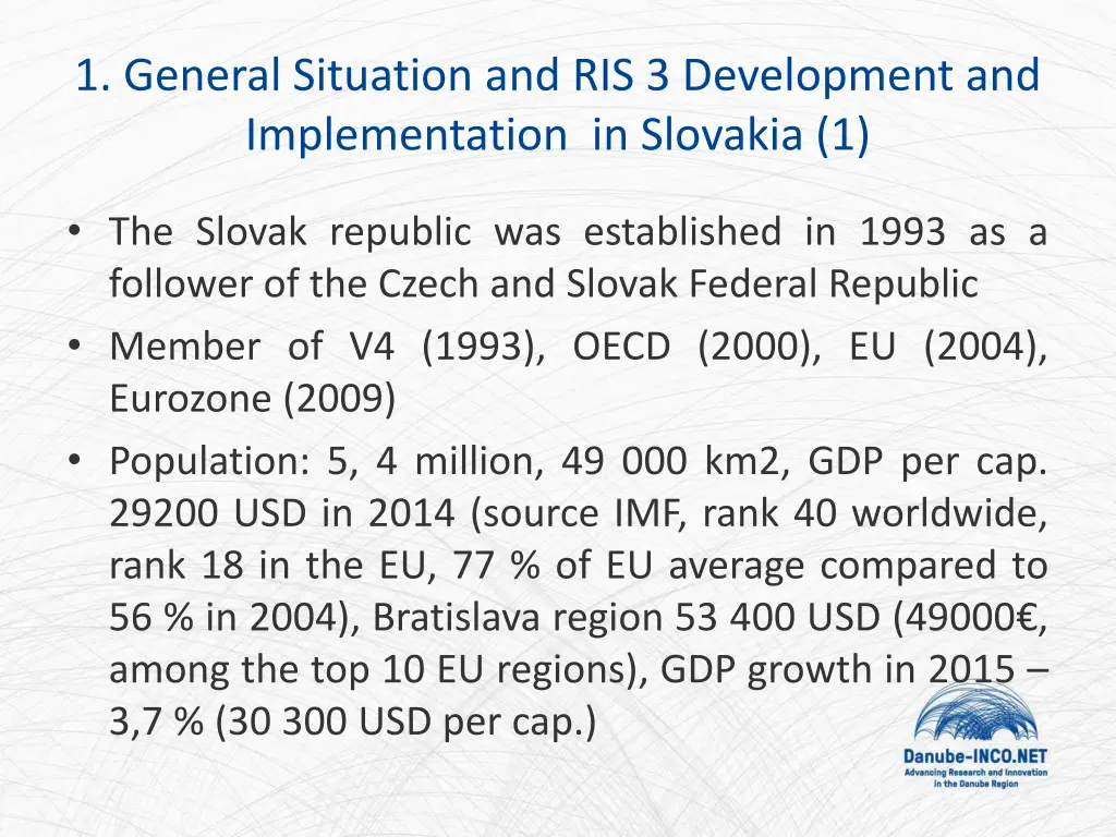 1 general situation and ris 3 development