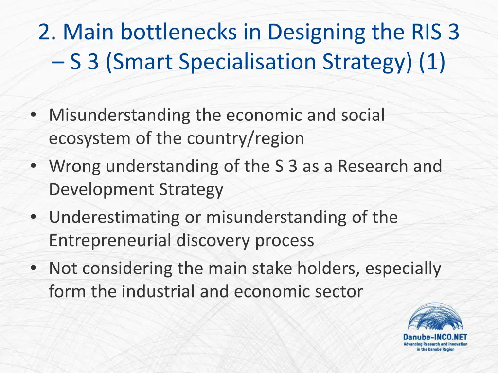 2 main bottlenecks in designing