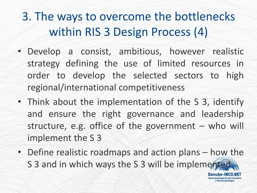 3 the ways to overcome the bottlenecks within 3