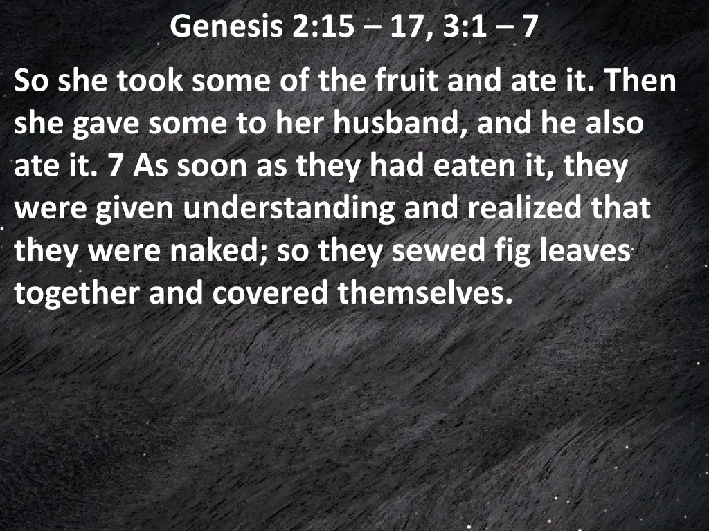 genesis 2 15 17 3 1 7 3