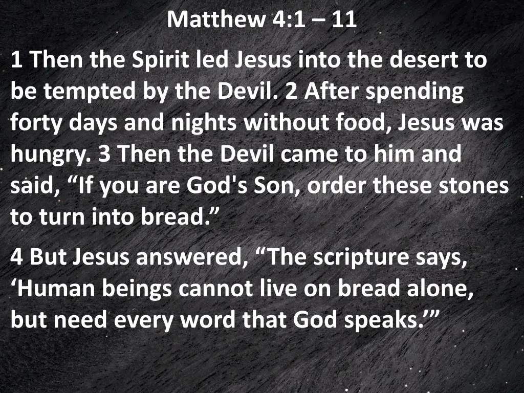 matthew 4 1 11