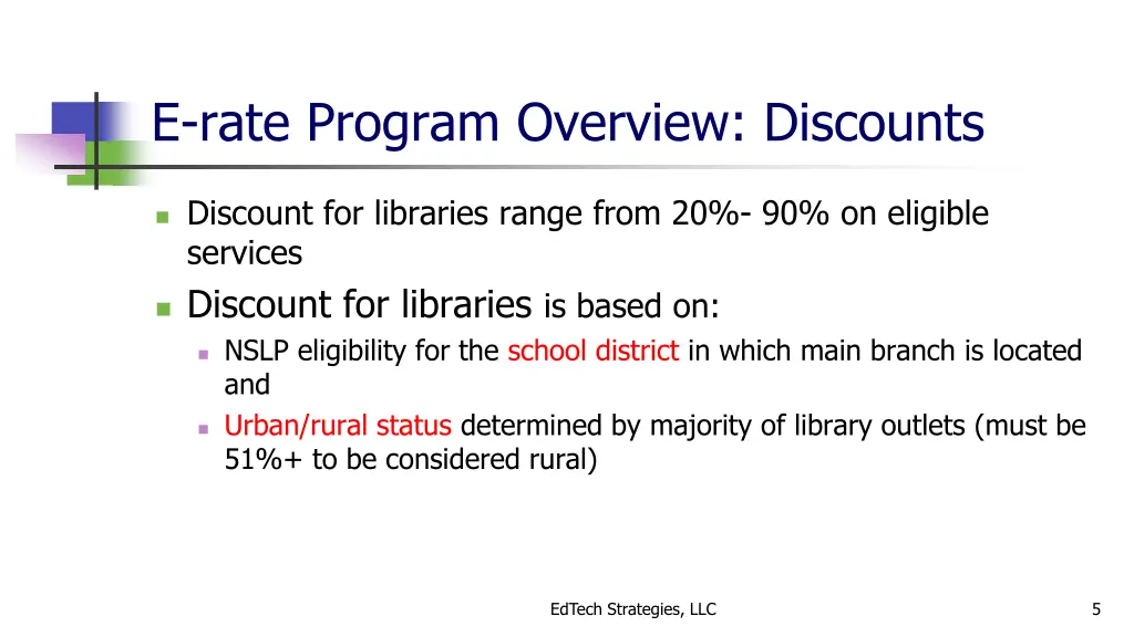 e rate program overview discounts