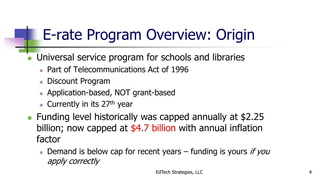 e rate program overview origin