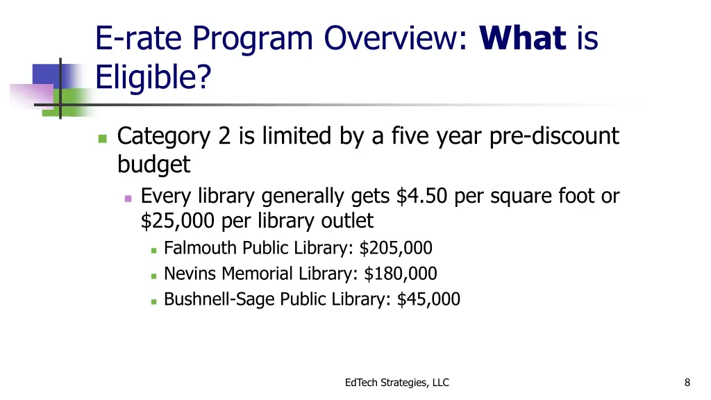 e rate program overview what is eligible 1