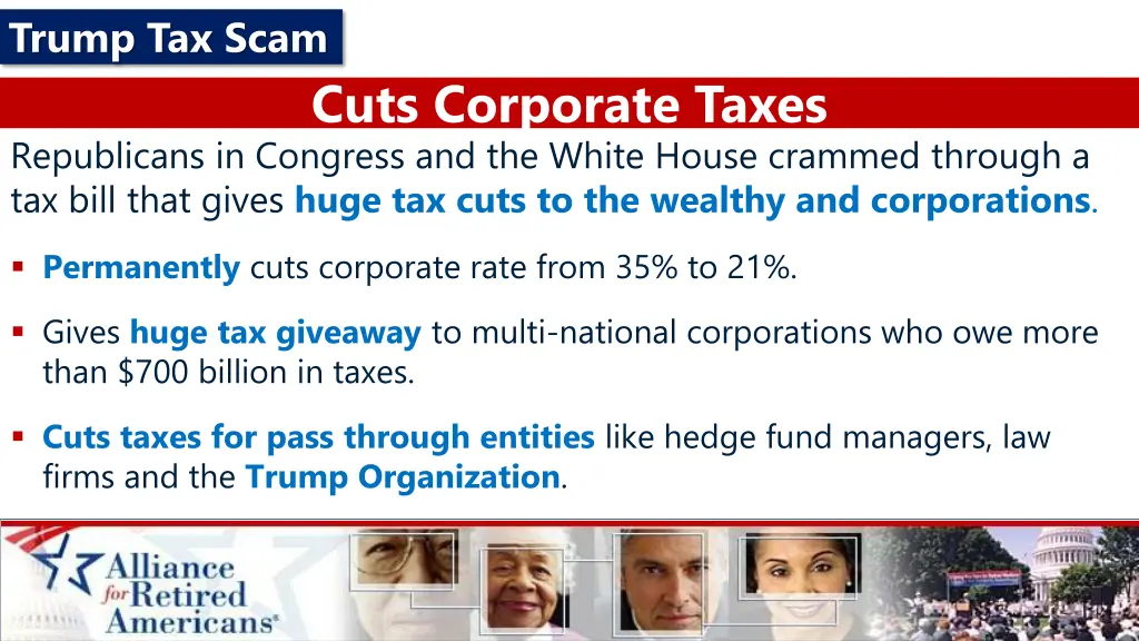 trump tax scam