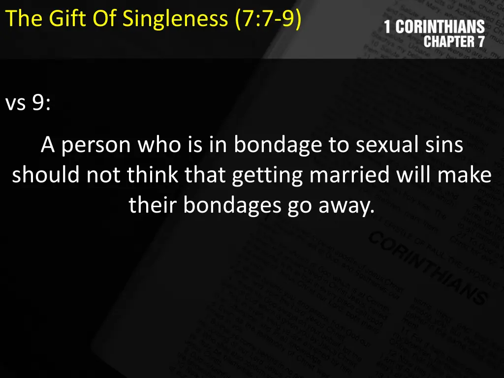 the gift of singleness 7 7 9 3