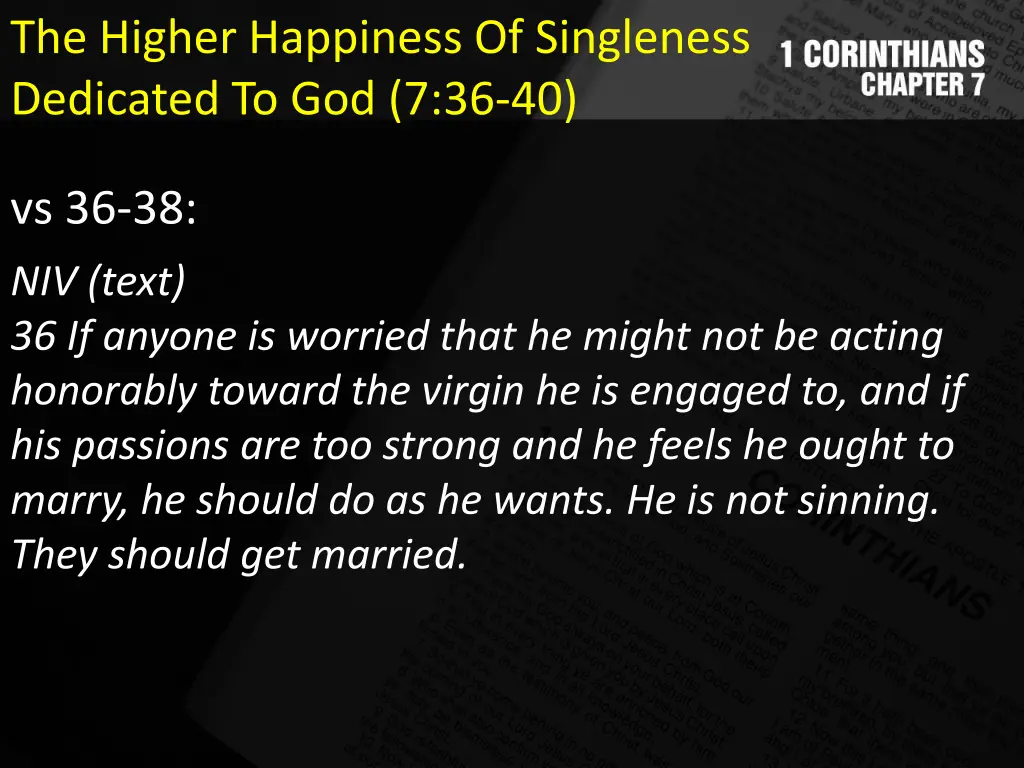 the higher happiness of singleness dedicated 1