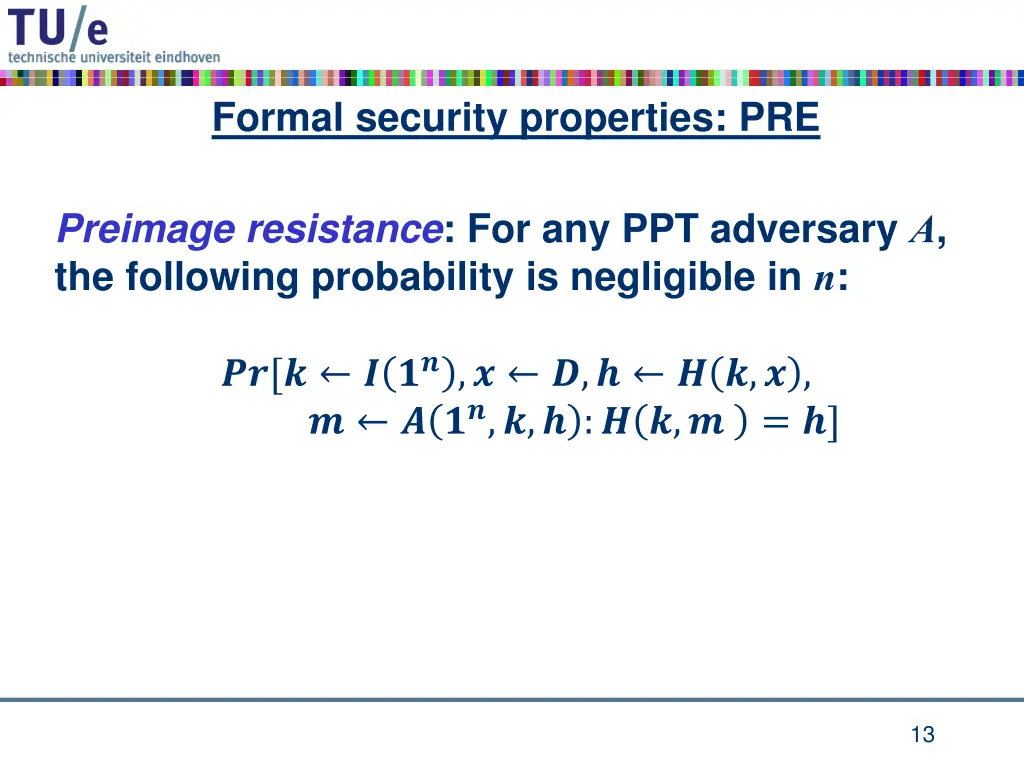 formal security properties pre 1