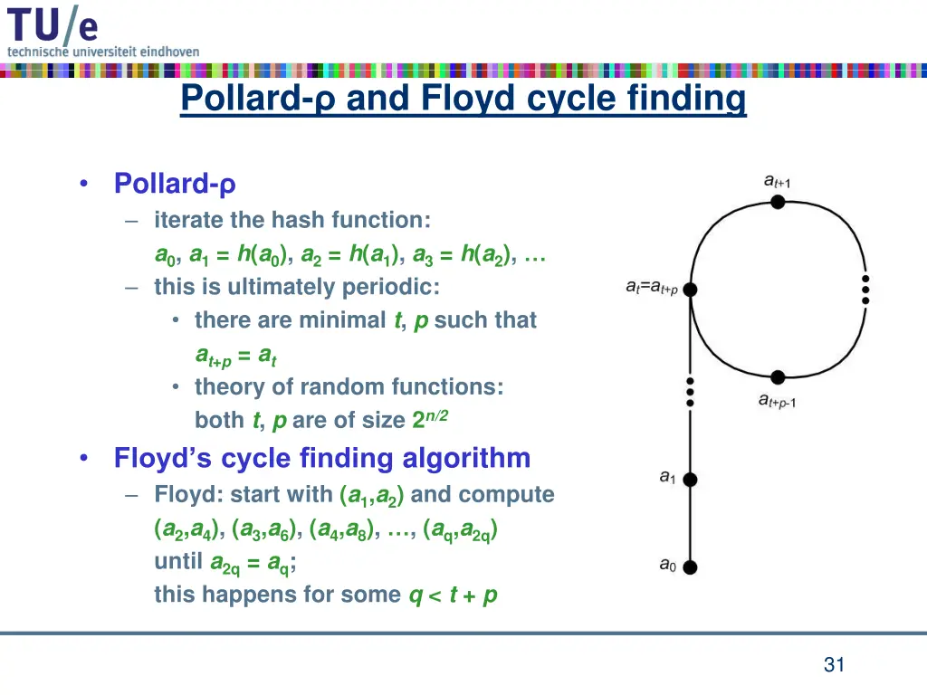 pollard and floyd cycle finding