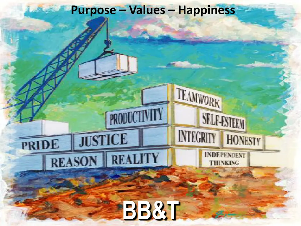 purpose values happiness