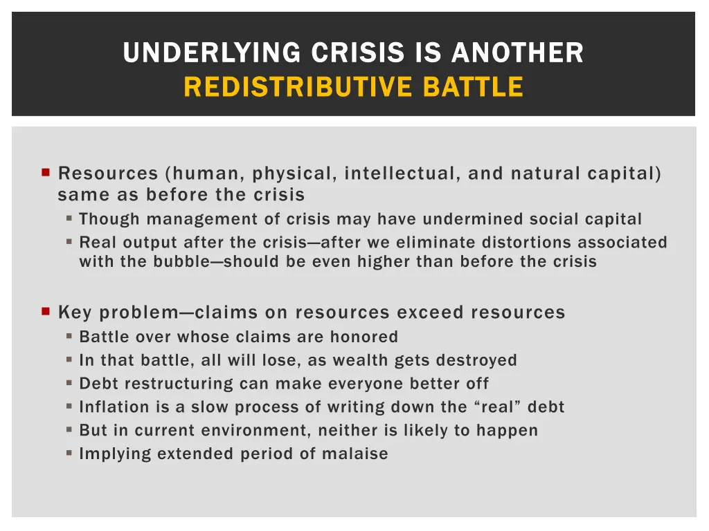 underlying crisis is another underlying crisis