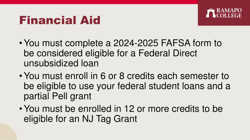 financial aid