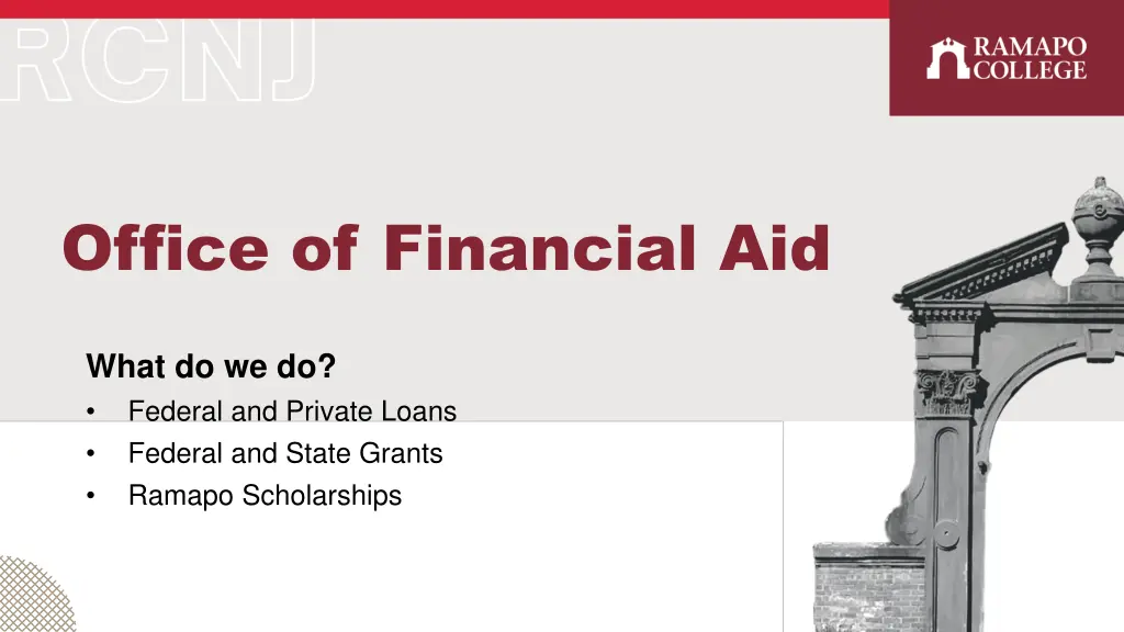 office of financial aid