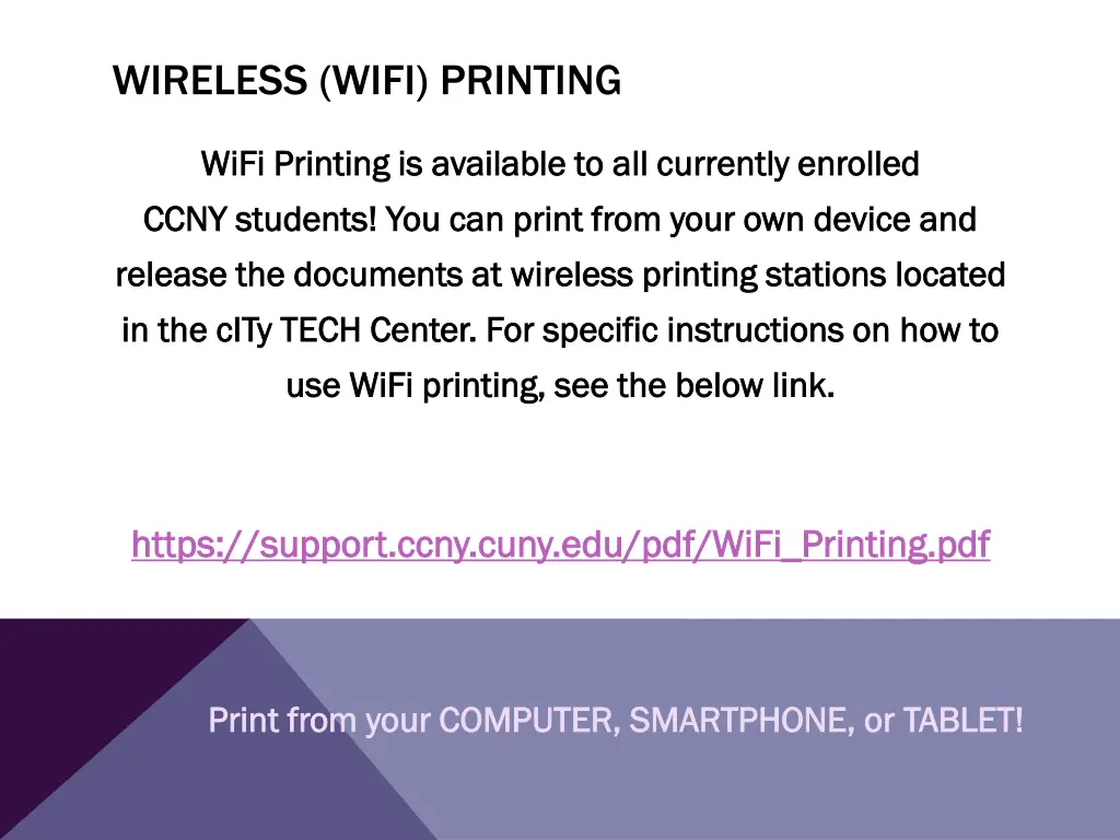 wireless wifi printing