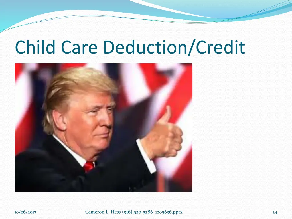 child care deduction credit