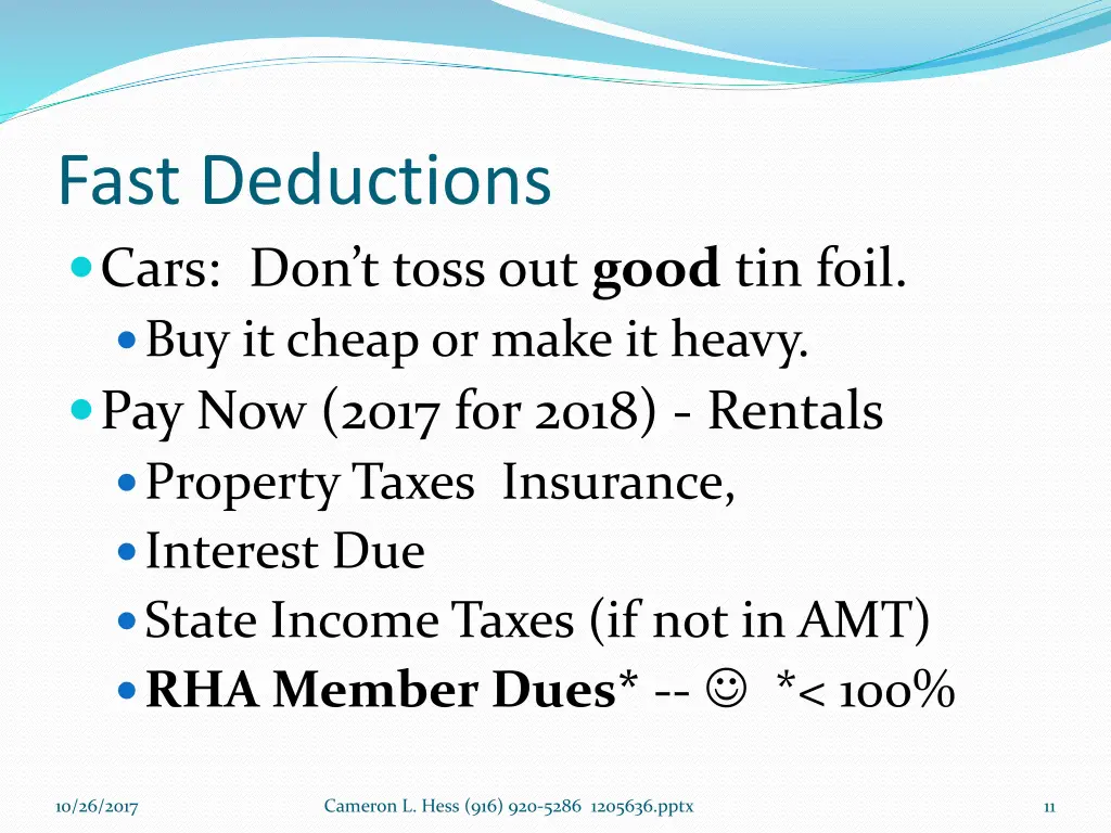 fast deductions cars don t toss out good tin foil