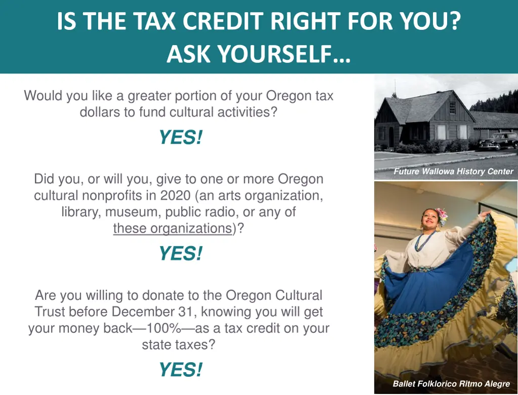 is the tax credit right for you ask yourself