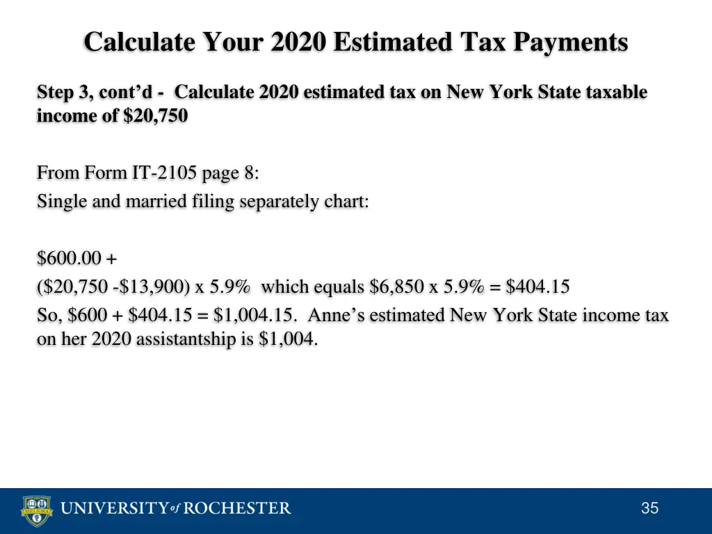 calculate your 2020 estimated tax payments 11