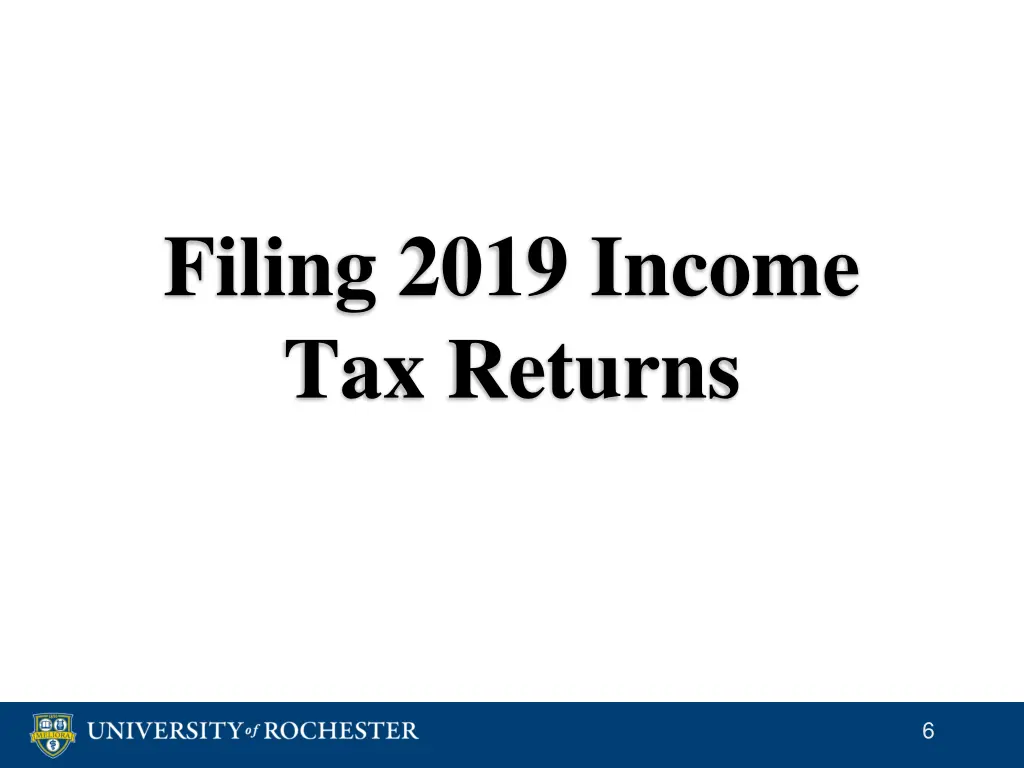 filing 2019 income tax returns