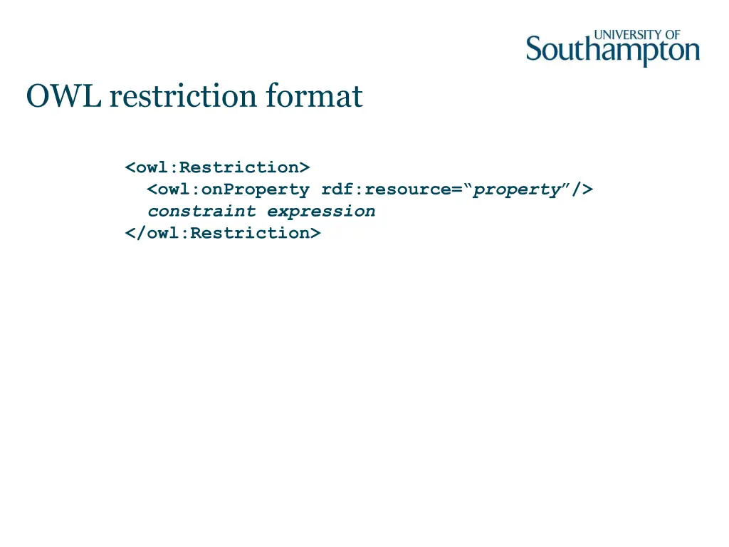 owl restriction format
