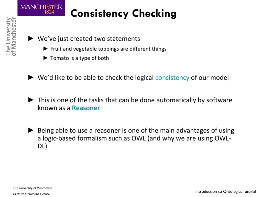 consistency checking